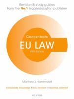 Eu Law Concentrate 0198759177 Book Cover