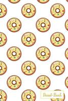 Donut-Book: yellow donut print 1097367126 Book Cover