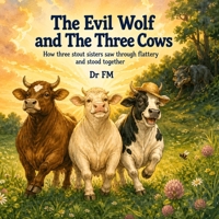 The Evil Wolf and The Three Cows: A children’s picture book about sisterly courage, trust, and standing together against flattery and deceit B0HKGZ1PZM Book Cover