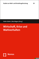 Wirtschaft, Krise Und Wahlverhalten 3848721082 Book Cover