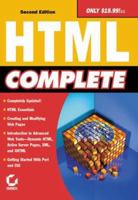 HTML Complete 0782124674 Book Cover