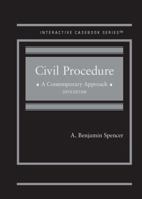 Civil Procedure, A Contemporary Approach 1684675499 Book Cover