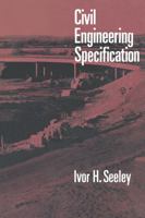 Civil Engineering Specification 0333198700 Book Cover