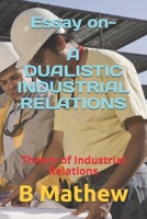 Essay on- a DUALISTIC INDUSTRIAL RELATIONS : Theory of Industrial Relations 165637630X Book Cover