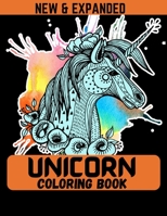 Unicorn Coloring Book (New & Expanded): 38 different design B08LNFVQ7G Book Cover