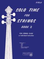 Solo Time for Strings, Bk 2: Bass 0739007378 Book Cover