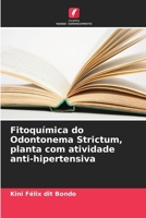 Fitoquímica do Odontonema Strictum, planta com atividade anti-hipertensiva (Portuguese Edition) 6209506003 Book Cover