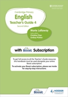 Cambridge Primary English Teacher's Guide 4 with Boost Subscription 139830056X Book Cover