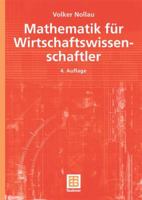 Mathematik Fur Wirtschaftswissenschaftler 3519102048 Book Cover