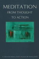Meditation from Thought to Action (Book & Audio CD) 0804831157 Book Cover