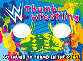 Wwe Thumb Wrestling 0744025141 Book Cover