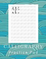 Calligraphy Practice Pad: calligraphy training book - 160 sheet pad 1798615061 Book Cover
