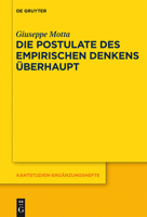 Die Postulate des empirischen Denkens überhaupt 3110287714 Book Cover