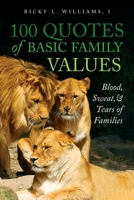 100 Quotes of Basic Family Values : Blood, Sweat, and Tears of Families 1649904010 Book Cover