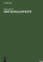 Der Schulaufsatz 3110116030 Book Cover