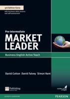 Market Leader 3rd Edition Extra Pre-Intermediate Active Teach CD-ROM 1292124660 Book Cover