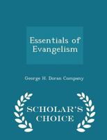 Essentials of Evangelism 101031601X Book Cover