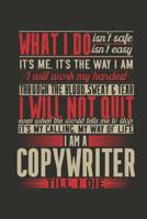 Notebook: Notebook: Copywriter (120 pages, ruled) 1079892648 Book Cover