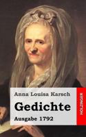 Gedichte (Ausgabe 1792) 3843096058 Book Cover