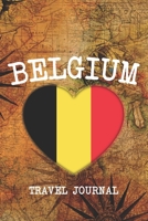 Belgium: 6x9 Travel planner I Road trip planner I Dot grid journal I Travel notebook I Travel diary I Pocket journal I Gift for Backpacker 1673720862 Book Cover