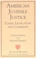 American Juvenile Justice 1880921693 Book Cover