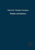 Polizei Und Zensur 3846040401 Book Cover