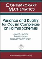 Variance and Duality for Cousin Complexes on Formal Schemes 0821837052 Book Cover