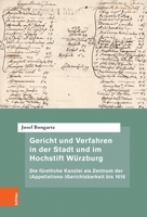 Gericht und Verfahren in der Stadt und Im Hochstift W?rzburg : Die F?rstliche Kanzlei Als Zentrum der (Appellations-) Gerichtsbarkeit Bis 1618 3412518212 Book Cover