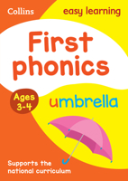 First Phonics Ages 3-4 (Collins Easy Learning Preschool) 0008151636 Book Cover
