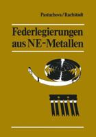 Federlegierungen aus NE-Metallen 3709195292 Book Cover