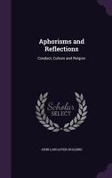 Aphorisms and Reflections 1021218340 Book Cover