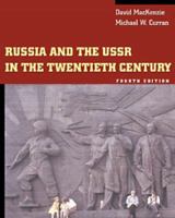 Russia and the USSR in the Twentieth Century (with InfoTrac ) 0534571956 Book Cover