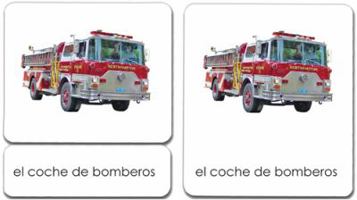 Transporte (Transportation) Spanish 3-Part Cards B0019ZFEA6 Book Cover