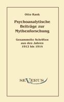 Psychoanalytische Beitrage zur Mythenforschung 3942382415 Book Cover