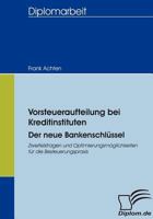 Vorsteueraufteilung Bei Kreditinstituten 3836653362 Book Cover