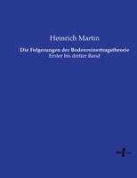 Die Folgerungen der Bodenreinertragstheorie: Erster bis dritter Band (German Edition) 3737223378 Book Cover