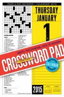 Crossword Page-a-Day Notepad and 2015 Calendar 0761179496 Book Cover