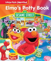 Sesame Street Elmo, Zoe, Count, and More! - Elmo’s Potty Book Little First Look and Find Activity Book - PI Kids 1503760006 Book Cover