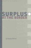 Surplus at the Border: Mennonite Writing in Canada 0888012756 Book Cover