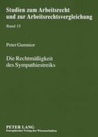 Die Rechtmaeßigkeit Des Sympathiestreiks 3631565410 Book Cover