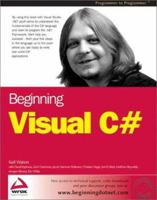 Beginning Visual C# (Programmer to Programmer) 1861007582 Book Cover