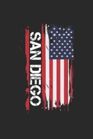 San Diego: San Diego Composition Notebook Wyoming Gifts And Souvenirs- Writing Journal/Diary To Write In For Students, Teachers And Travelers, Lined Journal Planner, Blank Book 6 X 9, 120 pages 1674569785 Book Cover
