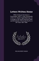 Letters Written Home 1178275043 Book Cover