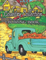 Country Collection Coloring Book: An Adult Coloring Book Featuring Charming French Countryside Scenery Including Beautiful Manors, Vineyards, Castles and More!! B08XXY3VV1 Book Cover