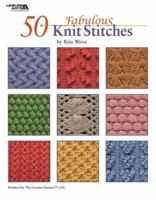 50 Fabulous Knit Stitches by Rita Weiss (Leisure Arts #4280) 1601404883 Book Cover