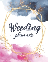Wedding Planner and Organizer: Bridal Planning Diary Organizer Book, Checklist, Worksheets and essential Tools to plan the Perfect Wedding (120 pages, 8.5 x 11'' inch) (Wedding Planning Book) 1676509933 Book Cover