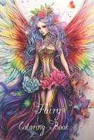 Fairy Fantasy Coloring Book for Adults B0C6BTC4CN Book Cover