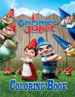 Gnomeo & Juliet Coloring Book B095NCBHPH Book Cover