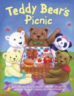 Teddy Bear's Picnic: Pop-Up Picnic Basket with Working Fork, Knife, and Spoon, and a Sweet, Interactive Story 0764160699 Book Cover
