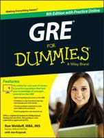 GRE for Dummies: With Online Practice Tests 1118911644 Book Cover